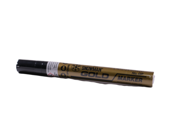 marker color auriu permanent acrilic